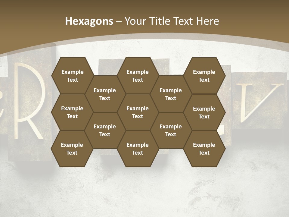 Traditional Type Word PowerPoint Template