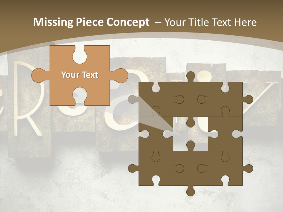 Traditional Type Word PowerPoint Template
