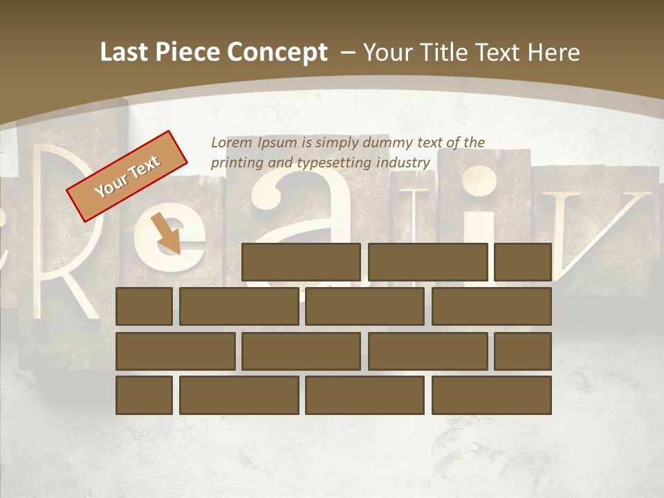 Traditional Type Word PowerPoint Template