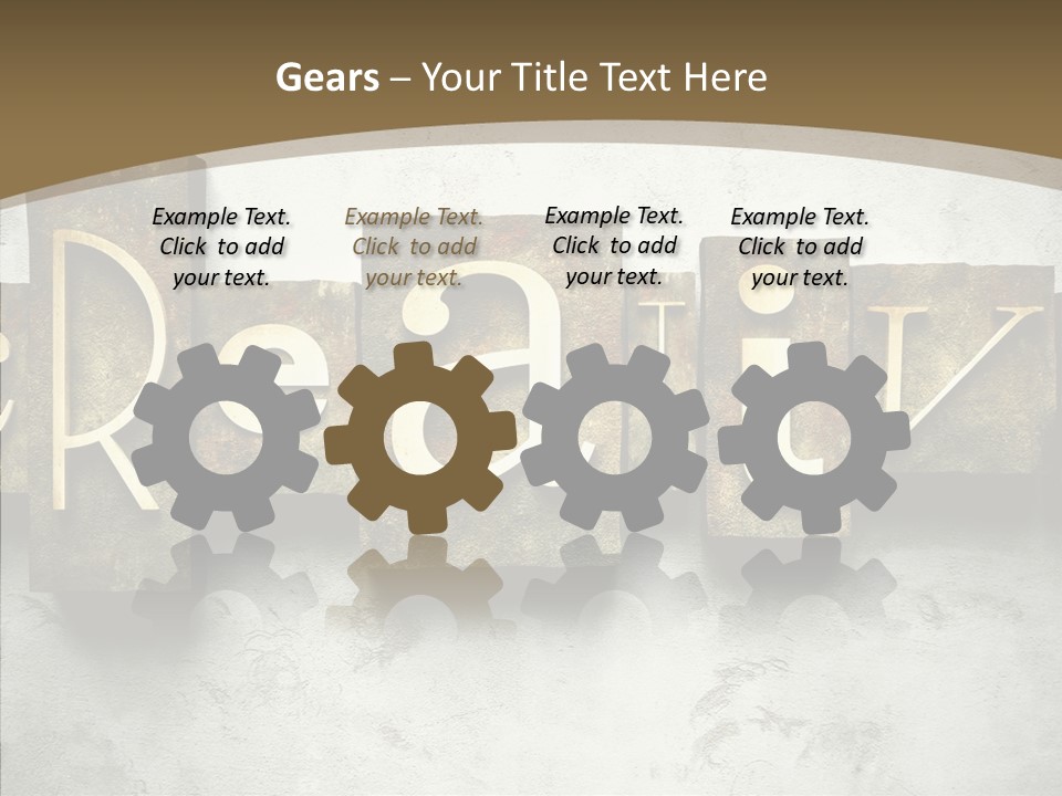 Traditional Type Word PowerPoint Template