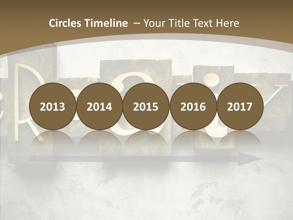 Traditional Type Word PowerPoint Template