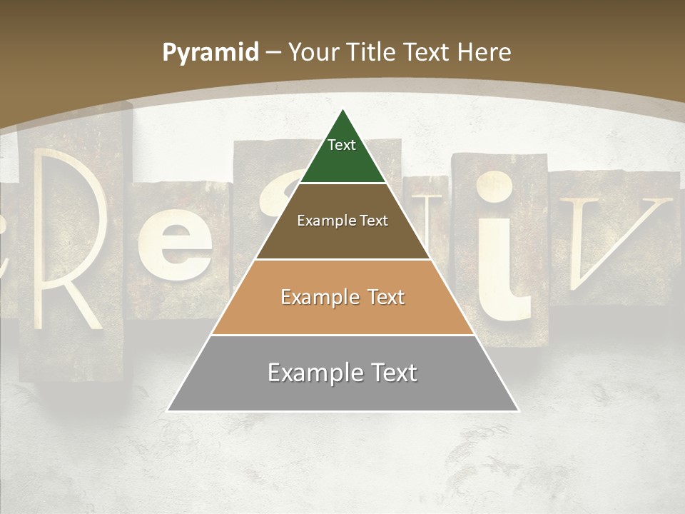 Traditional Type Word PowerPoint Template