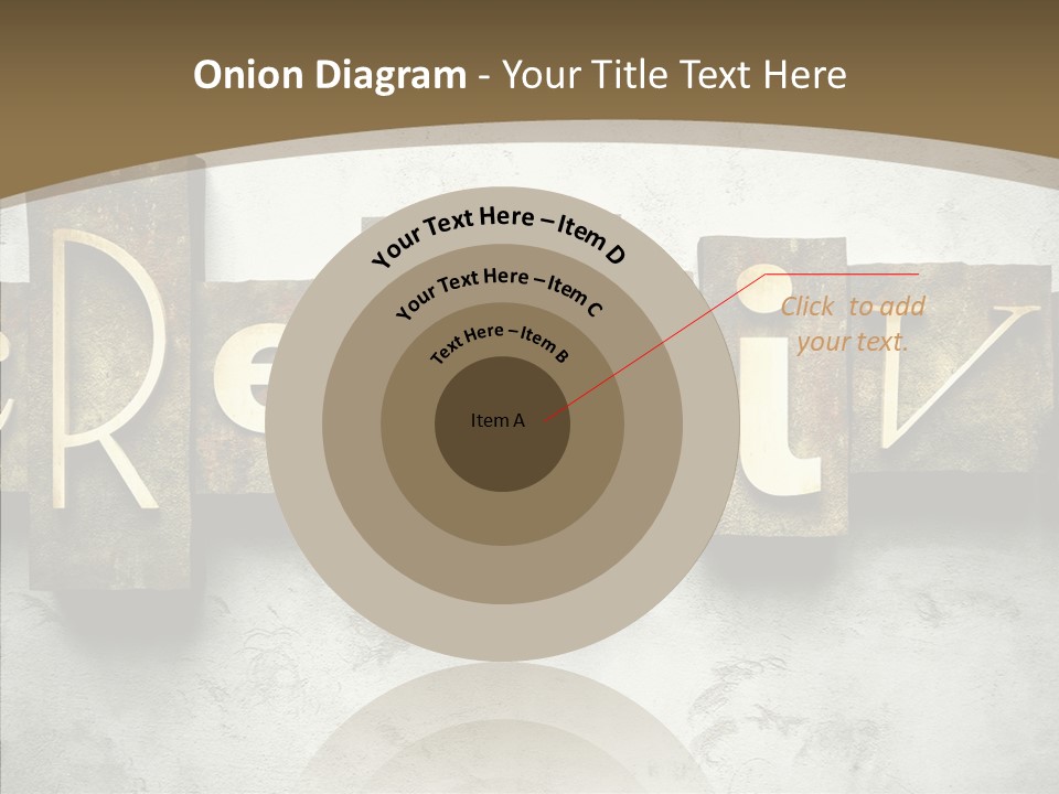 Traditional Type Word PowerPoint Template