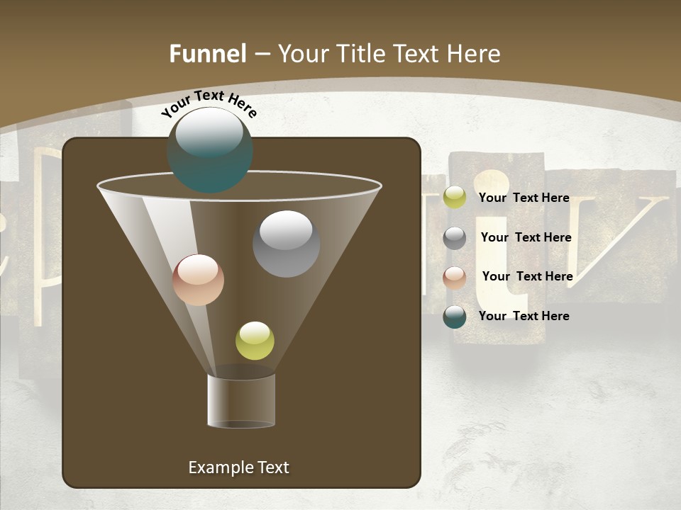 Traditional Type Word PowerPoint Template