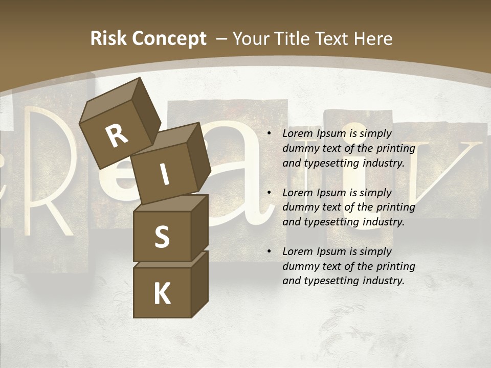 Traditional Type Word PowerPoint Template