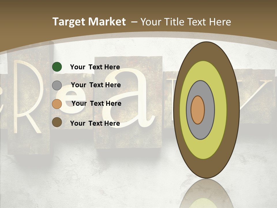 Traditional Type Word PowerPoint Template