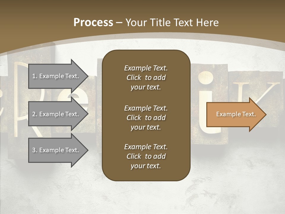 Traditional Type Word PowerPoint Template