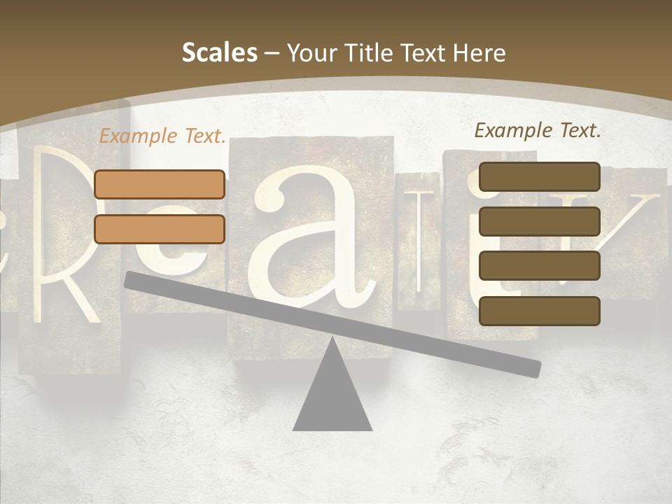 Traditional Type Word PowerPoint Template