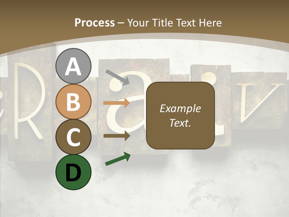 Traditional Type Word PowerPoint Template