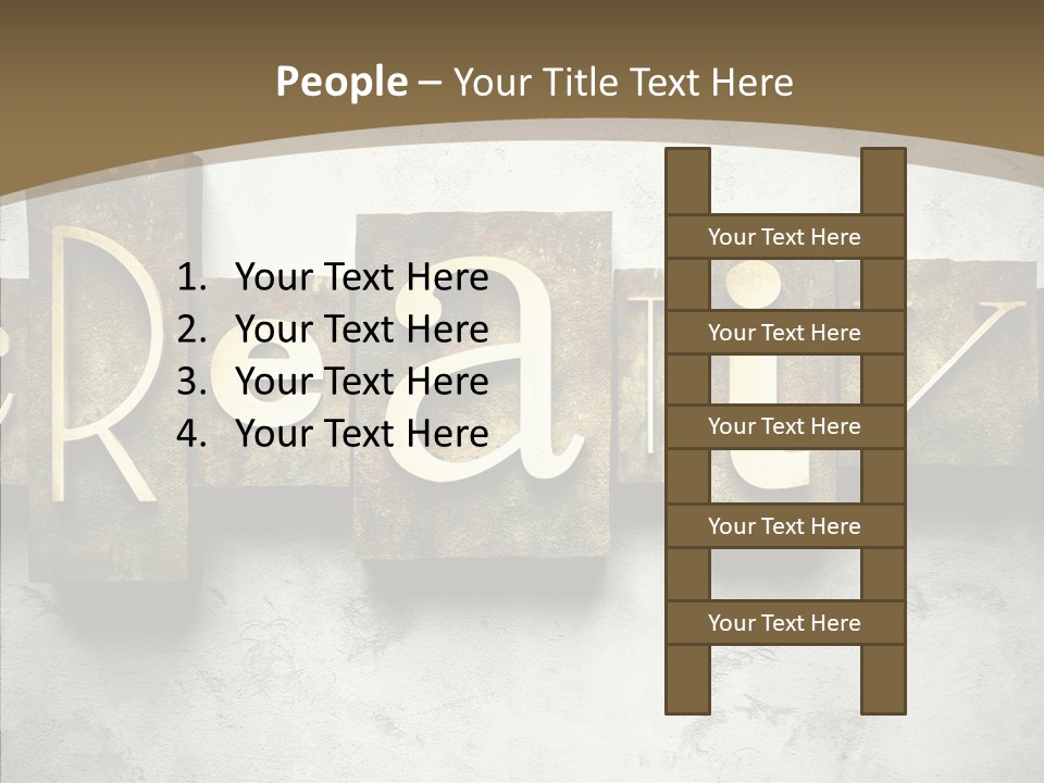 Traditional Type Word PowerPoint Template