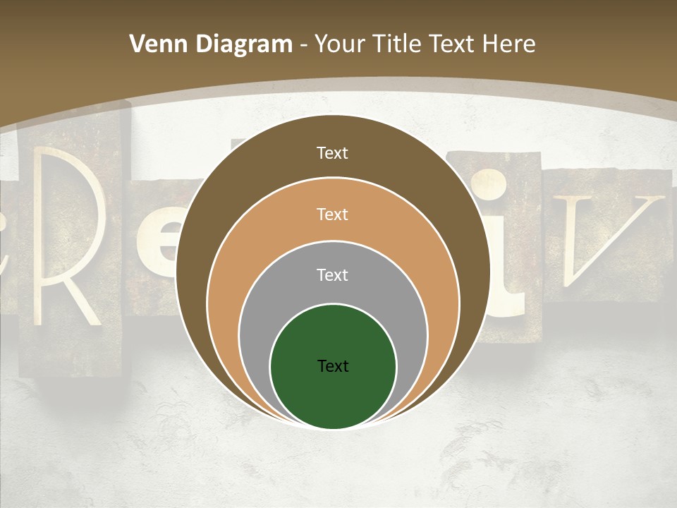 Traditional Type Word PowerPoint Template