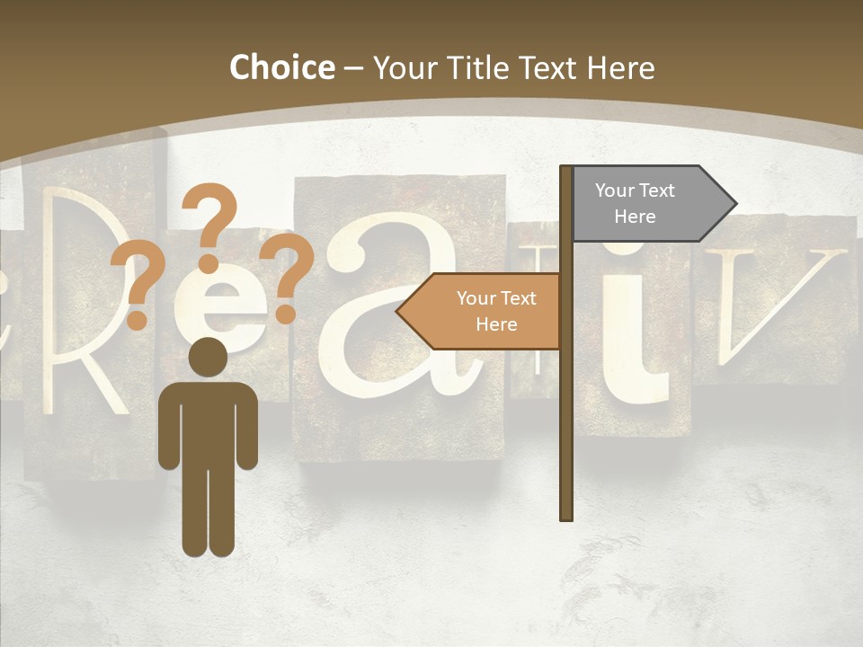 Traditional Type Word PowerPoint Template