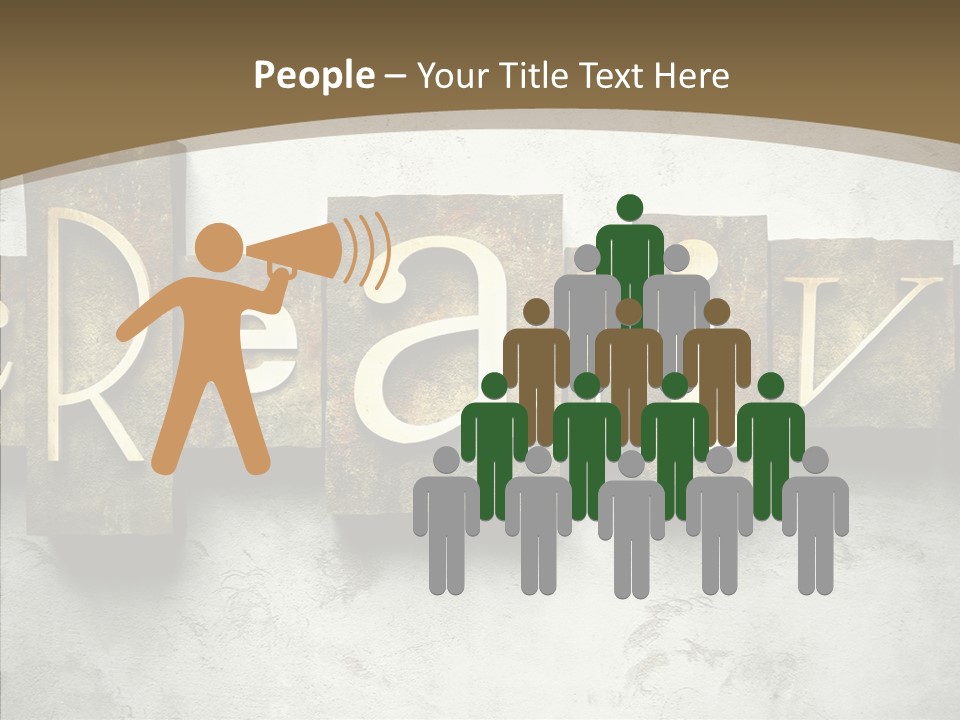 Traditional Type Word PowerPoint Template