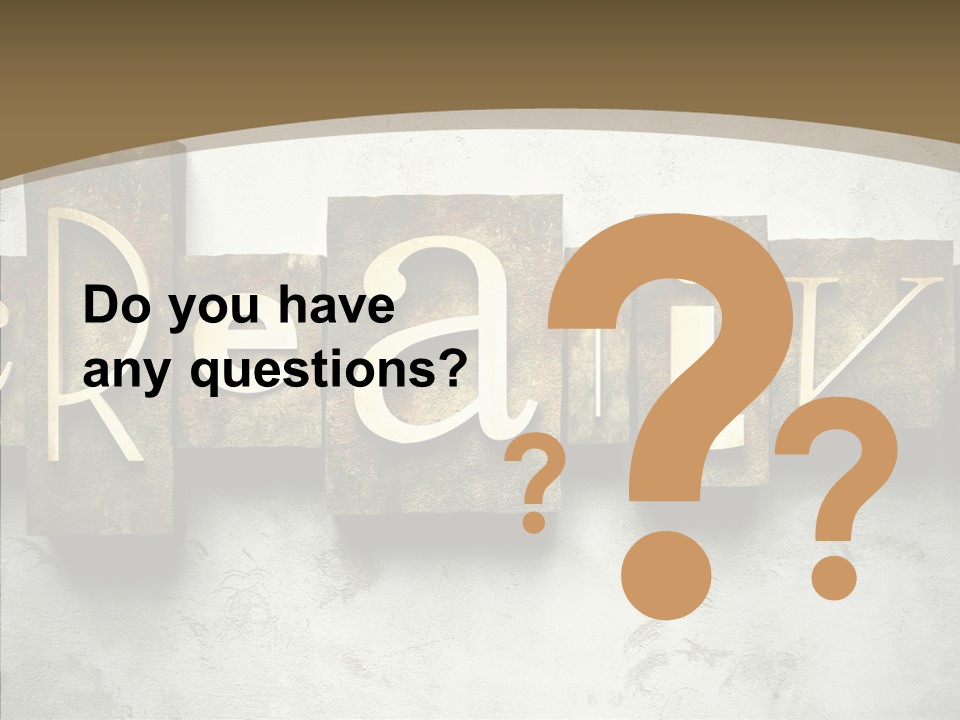 Traditional Type Word PowerPoint Template