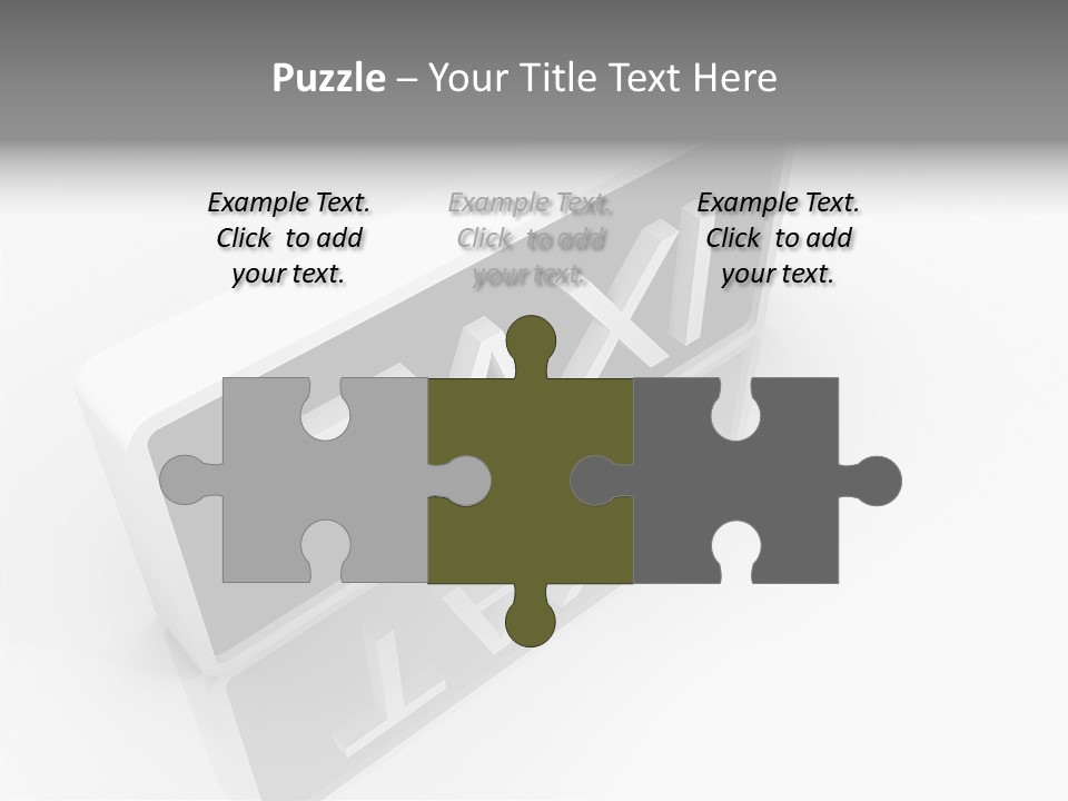 Design Render Reflection PowerPoint Template