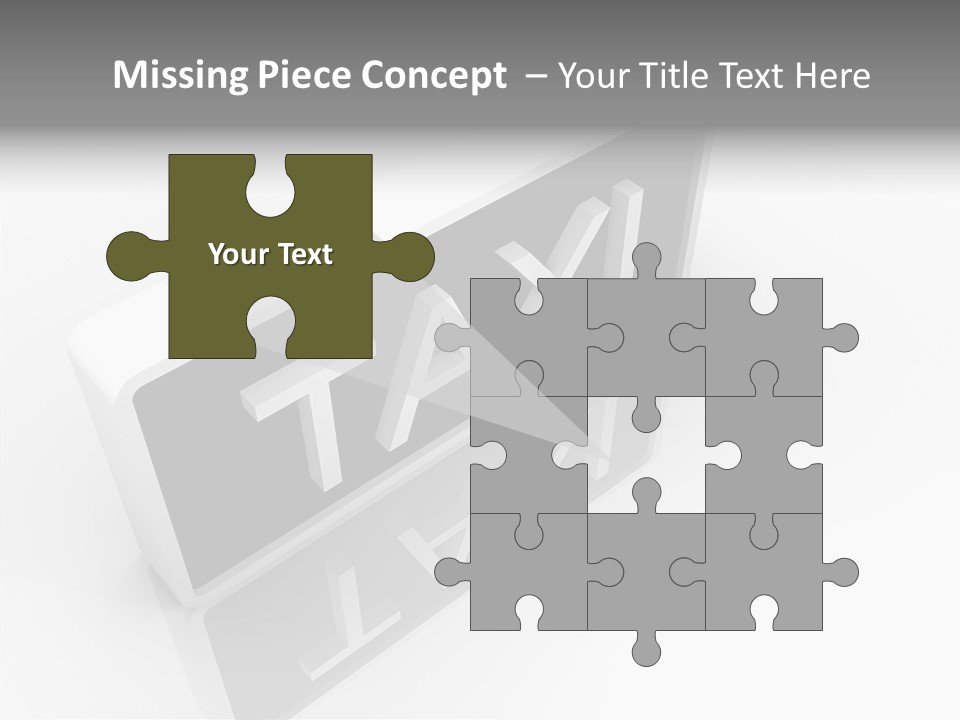 Design Render Reflection PowerPoint Template