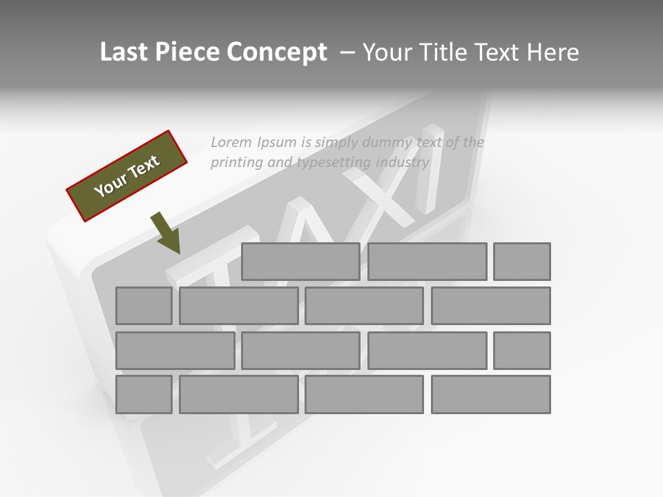 Design Render Reflection PowerPoint Template