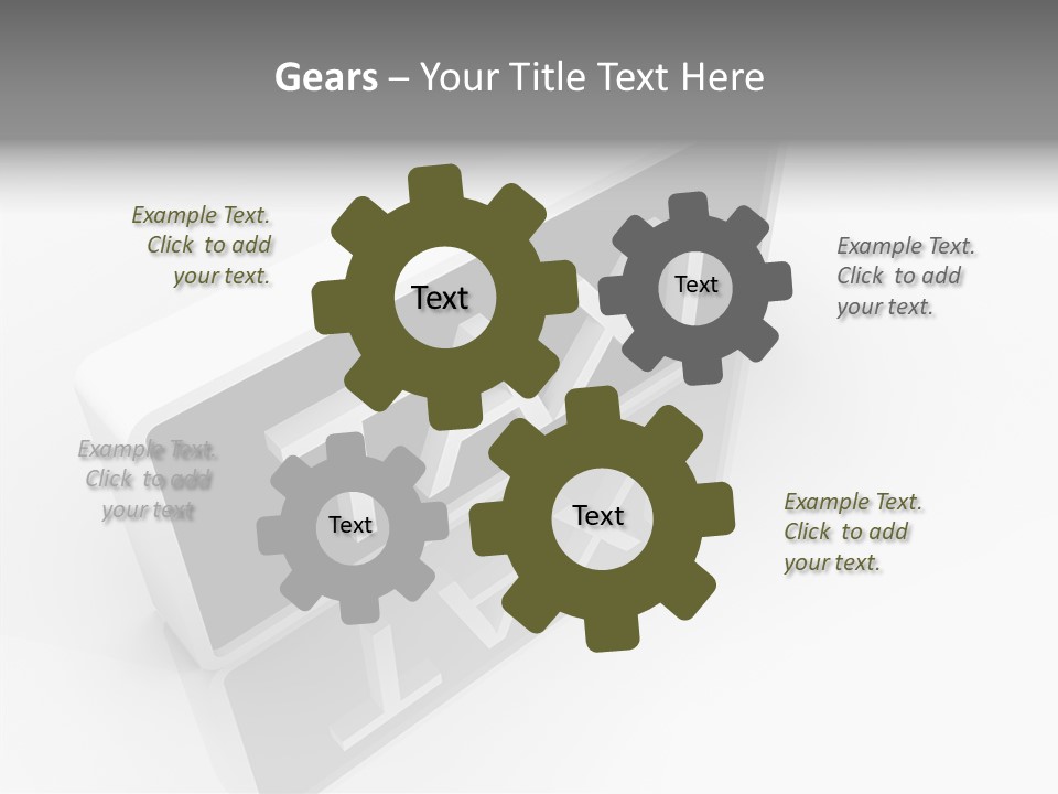 Design Render Reflection PowerPoint Template