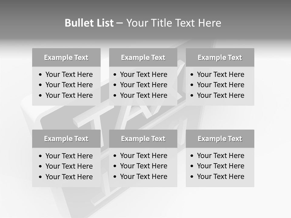 Design Render Reflection PowerPoint Template