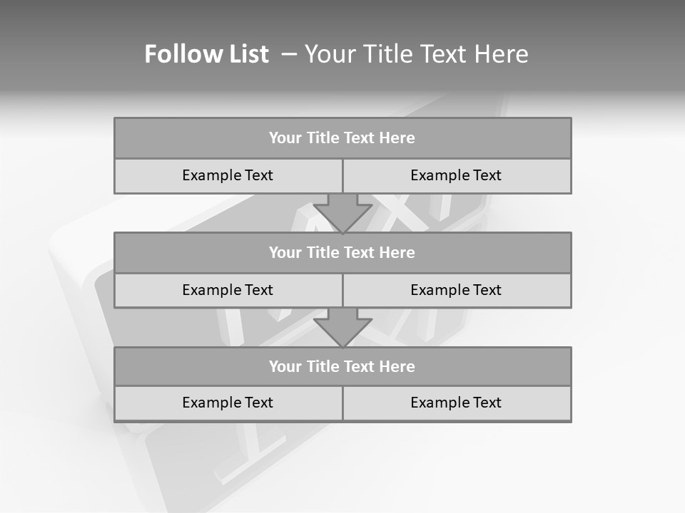 Design Render Reflection PowerPoint Template