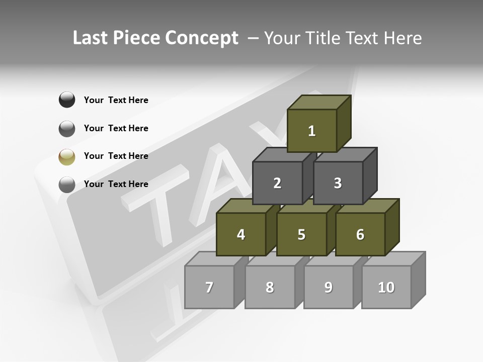Design Render Reflection PowerPoint Template