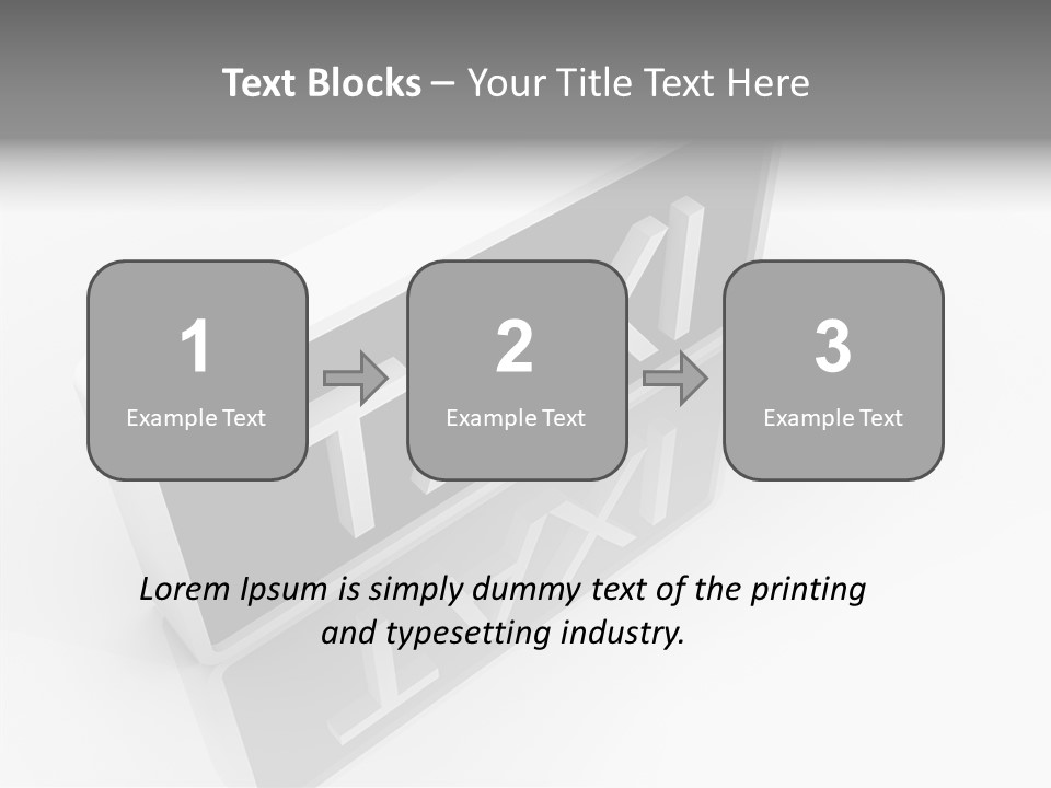 Design Render Reflection PowerPoint Template