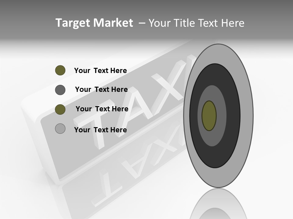 Design Render Reflection PowerPoint Template