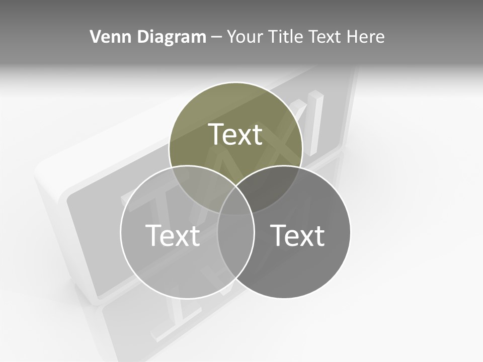 Design Render Reflection PowerPoint Template