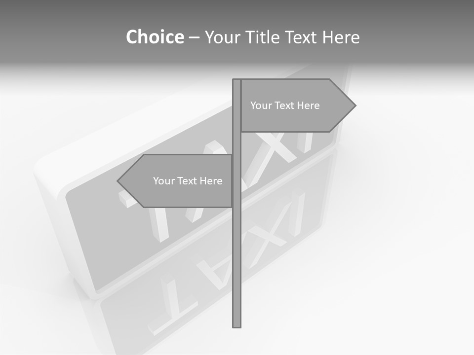 Design Render Reflection PowerPoint Template