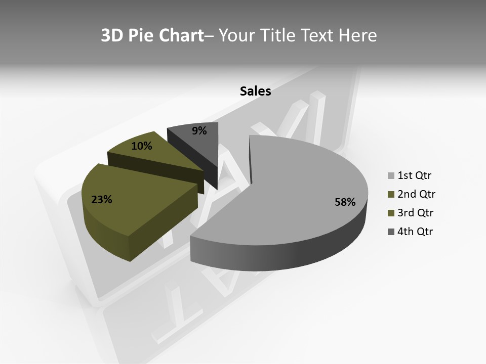 Design Render Reflection PowerPoint Template