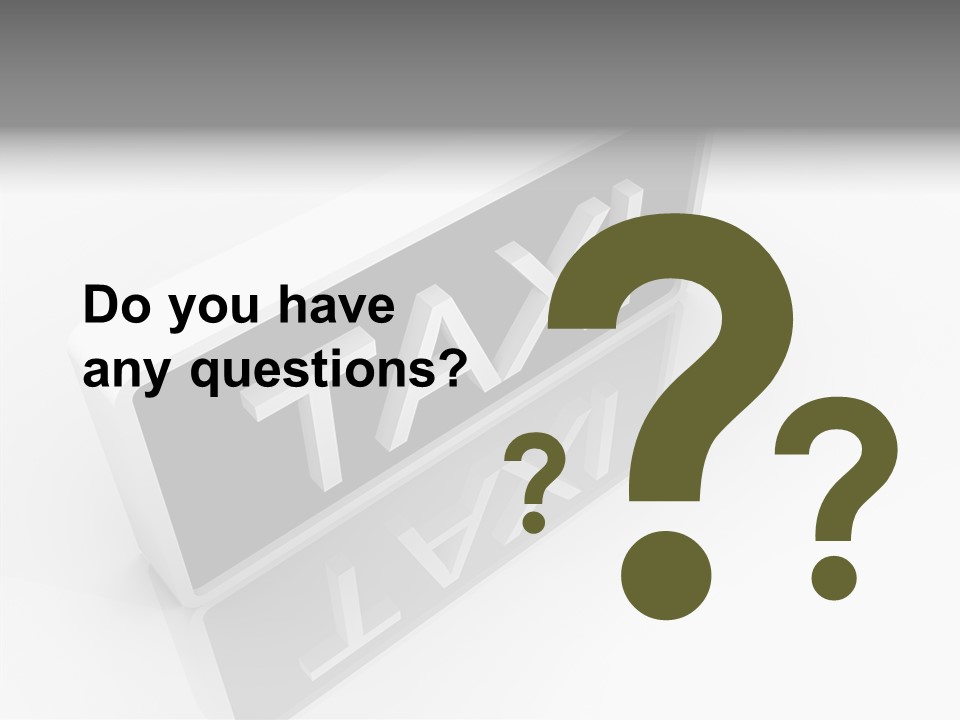 Design Render Reflection PowerPoint Template