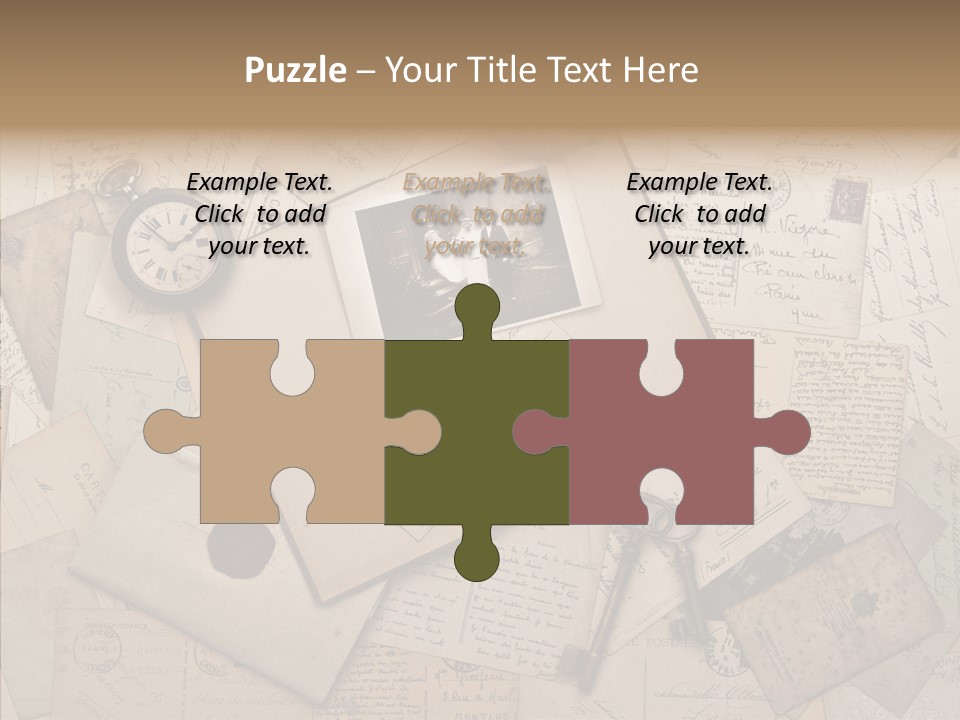 Couple Woman Ancient PowerPoint Template