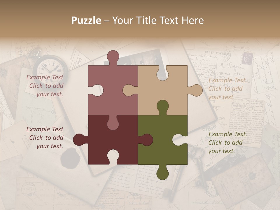 Couple Woman Ancient PowerPoint Template