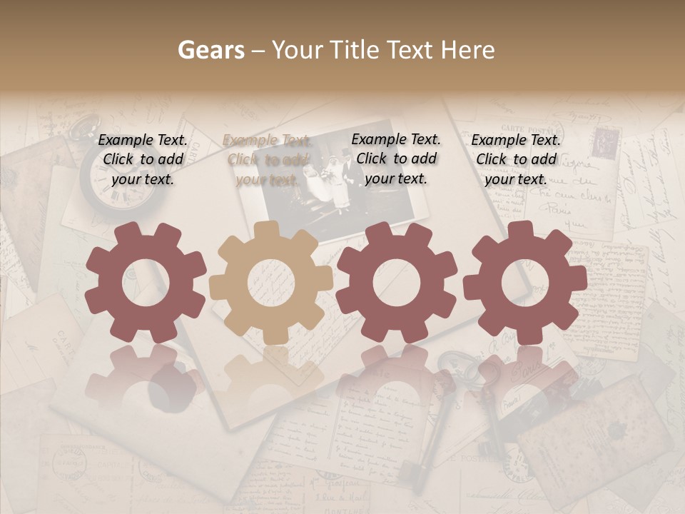 Couple Woman Ancient PowerPoint Template