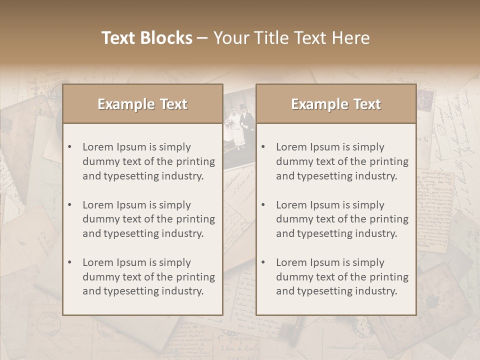 Couple Woman Ancient PowerPoint Template