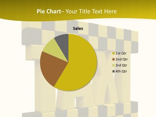 Yellow Transportation Symbol PowerPoint Template