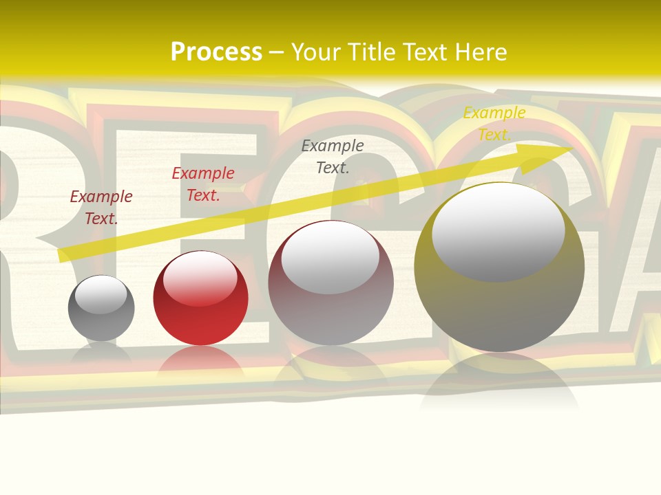 White Isolated On White Reggae Music PowerPoint Template