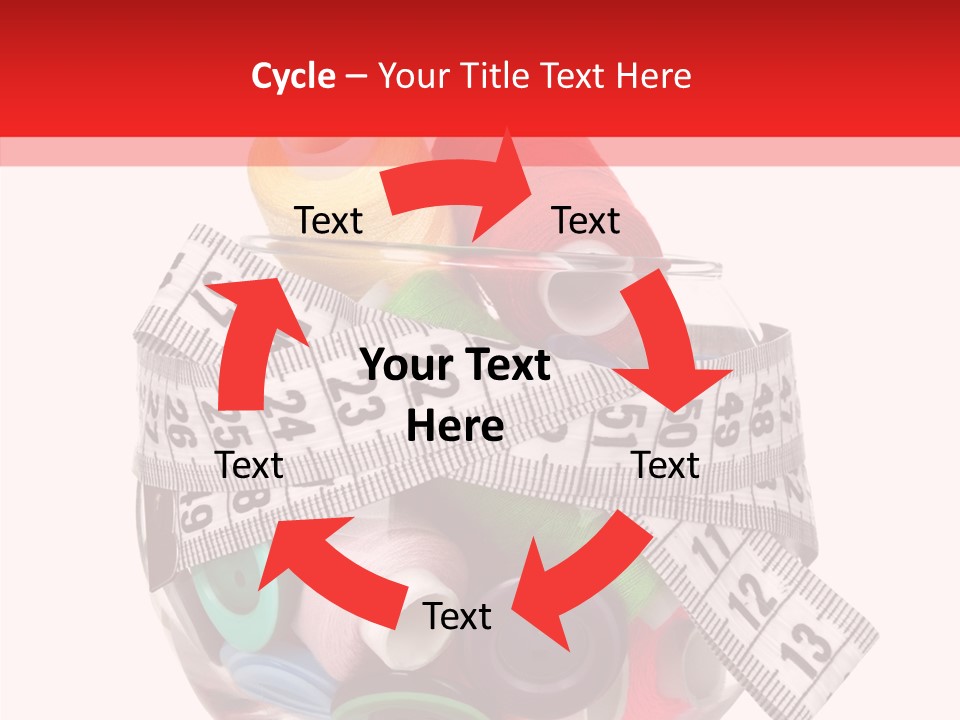 Craft Fastener Sewing PowerPoint Template