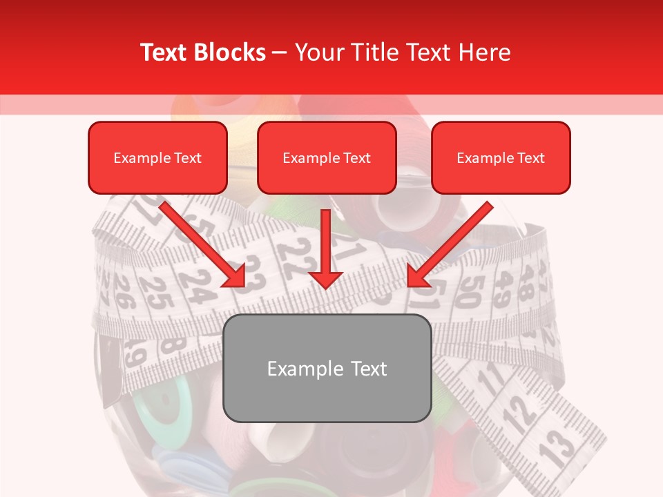 Craft Fastener Sewing PowerPoint Template