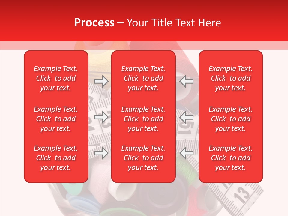 Craft Fastener Sewing PowerPoint Template