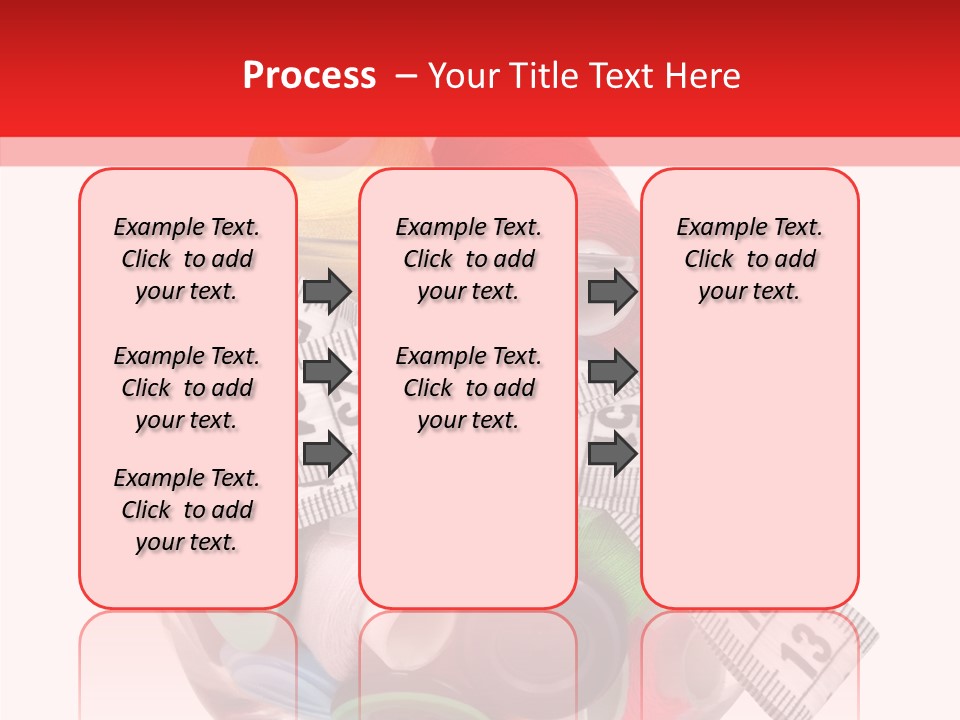 Craft Fastener Sewing PowerPoint Template