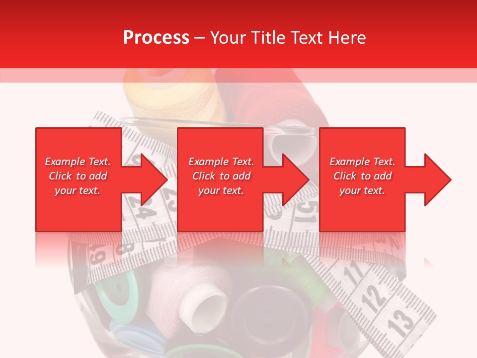 Craft Fastener Sewing PowerPoint Template