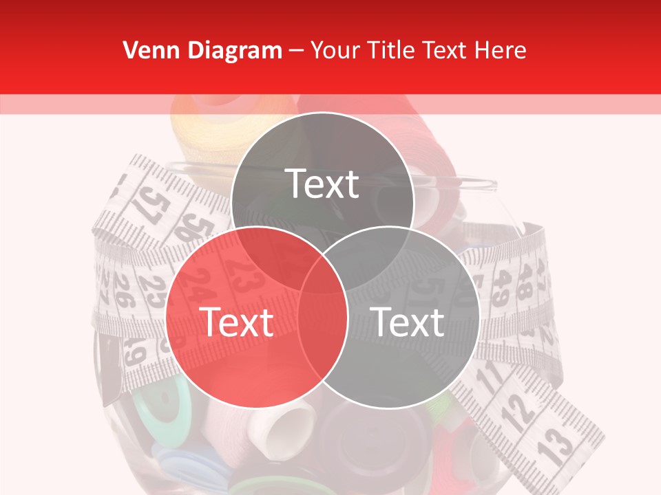 Craft Fastener Sewing PowerPoint Template