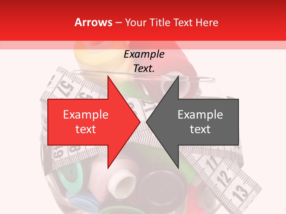 Craft Fastener Sewing PowerPoint Template