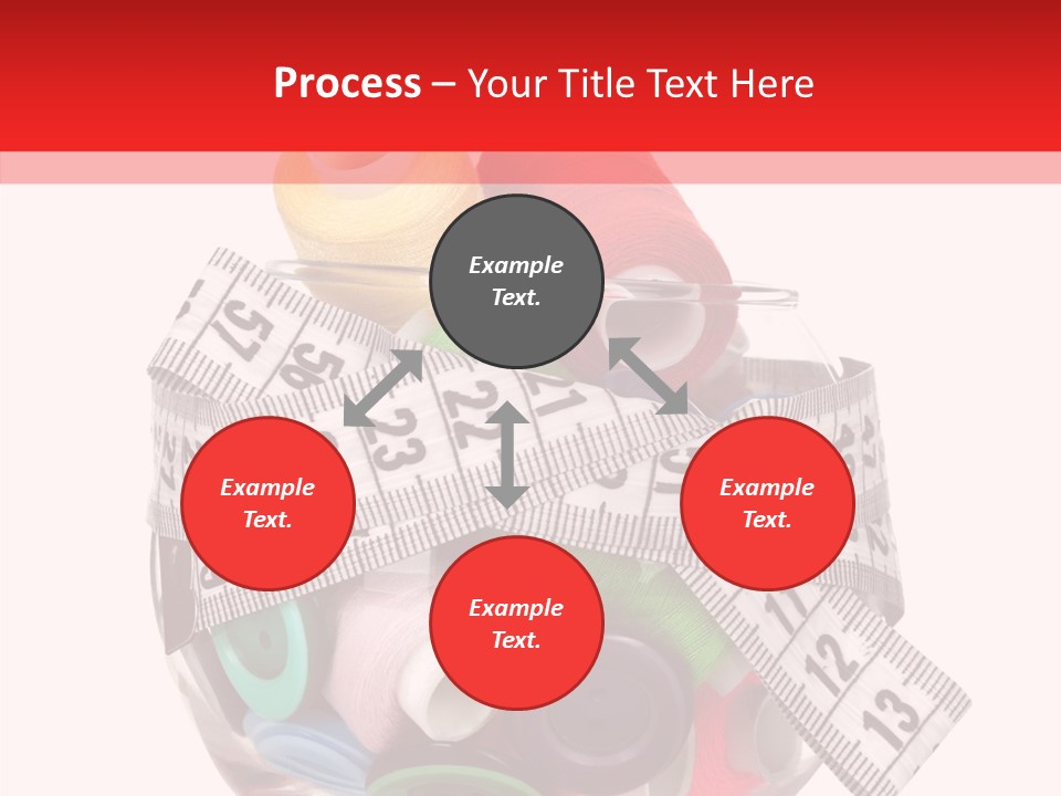 Craft Fastener Sewing PowerPoint Template