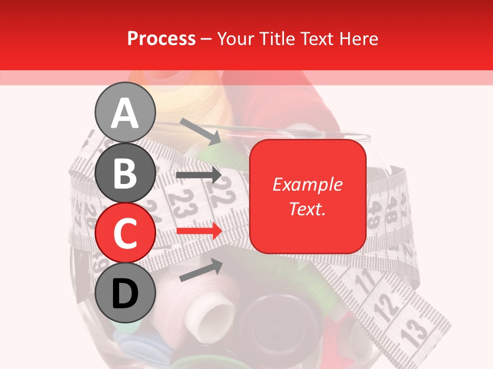 Craft Fastener Sewing PowerPoint Template