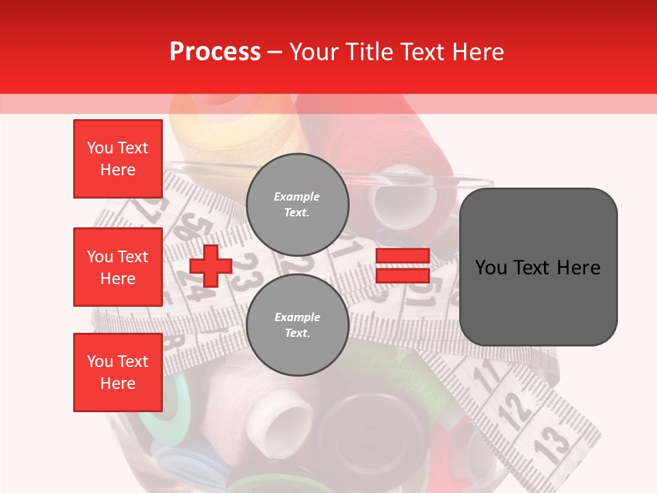 Craft Fastener Sewing PowerPoint Template