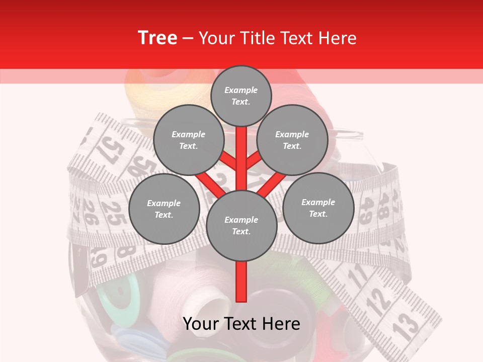 Craft Fastener Sewing PowerPoint Template
