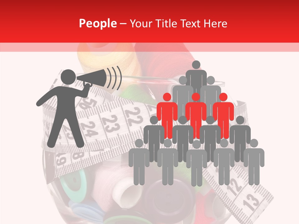 Craft Fastener Sewing PowerPoint Template