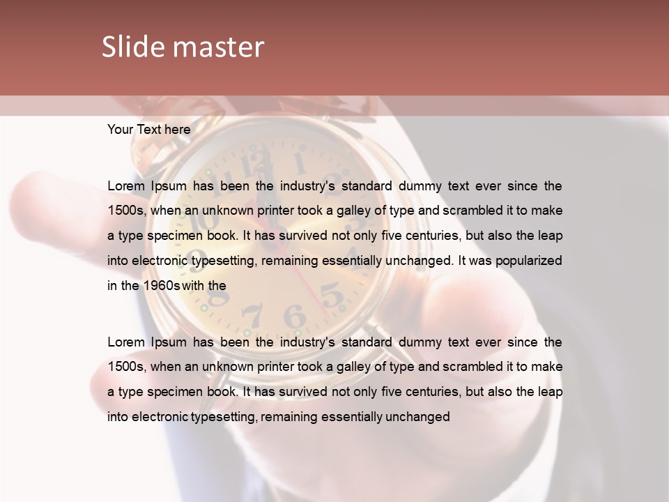 Minutes Person Time Out PowerPoint Template